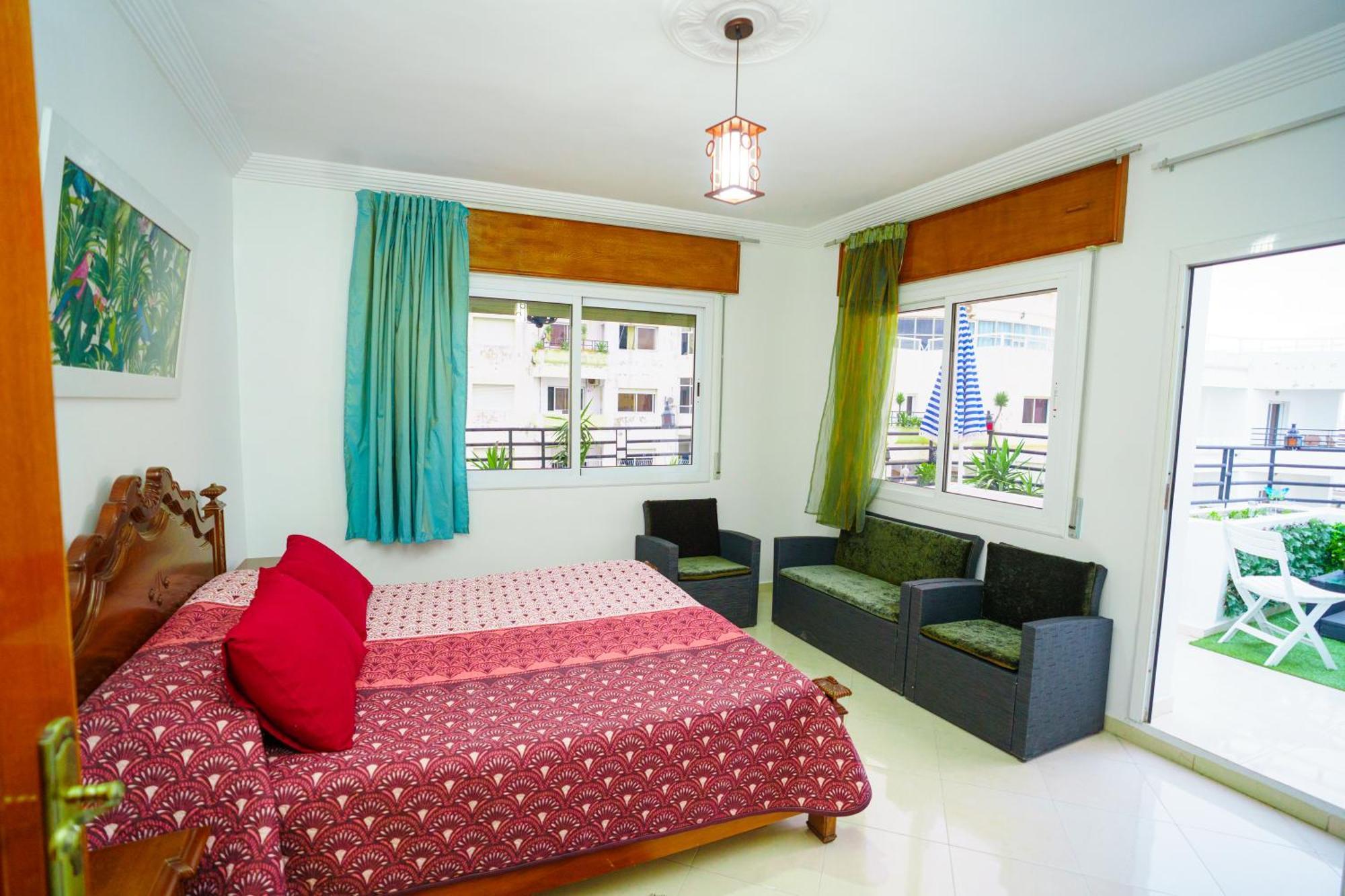 Bright Apartment With Sea View, Few Steps Away From The Tgv Tangeri Esterno foto