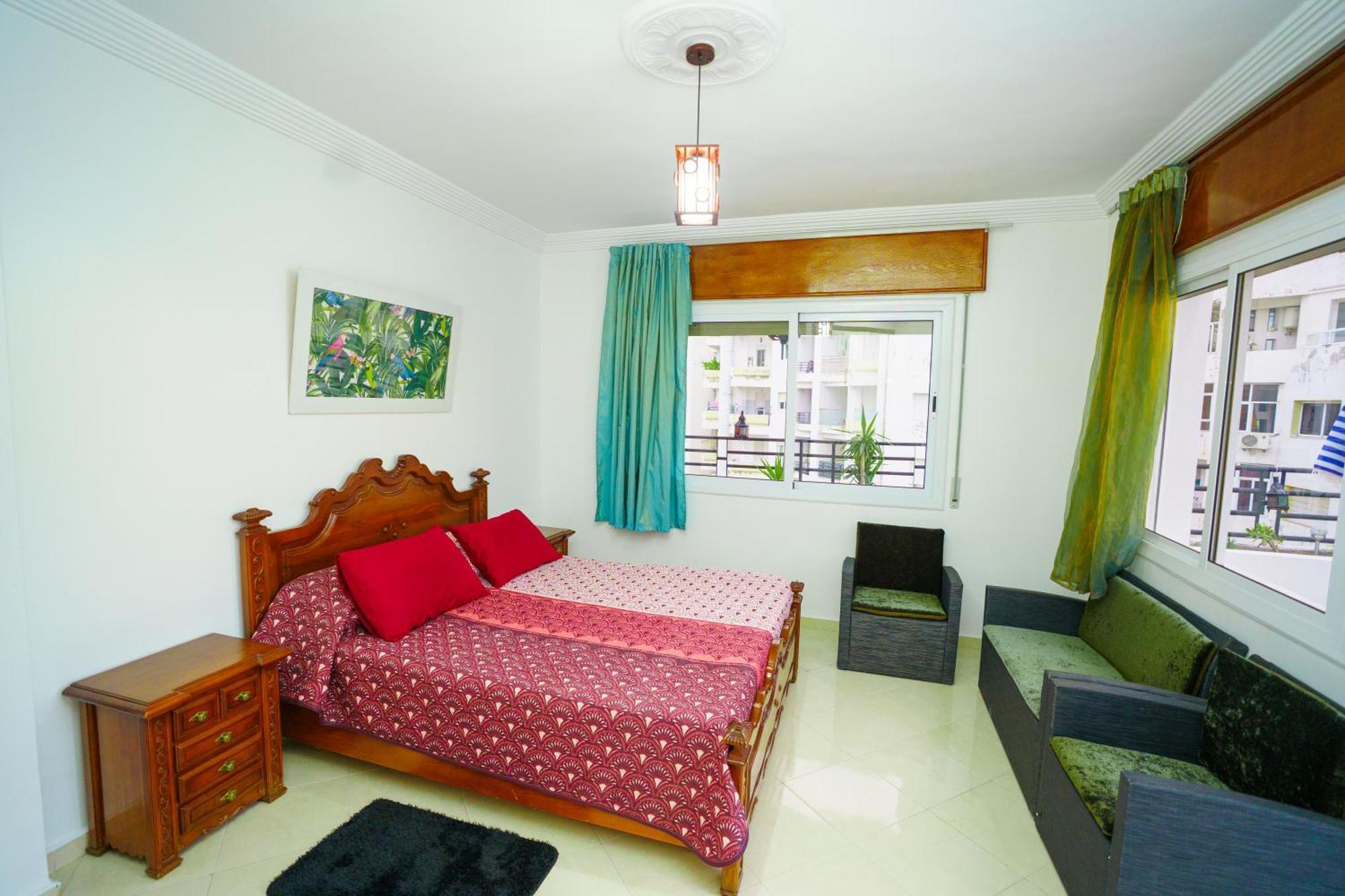Bright Apartment With Sea View, Few Steps Away From The Tgv Tangeri Esterno foto